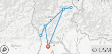  Glückseligkeit des Himalaya - 9 Destinationen 