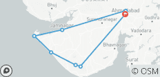  Sasan Gir con Somnath excursión a Dwarka - 8 destinos 