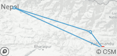  Visite de Katmandou et Pokhara - 3 jours - 4 destinations 