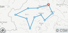  Le meilleur de l\'Inde, circuit privé de 14 jours - 11 destinations 