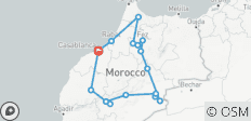  Morocco 7 Days Tour From Casablanca - 16 destinations 