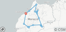  Morocco 7 Days Tour From Casablanca - 16 destinations 