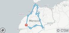  Rondreis door Marokko - vanuit Marrakech - 9 dagen - 18 bestemmingen 