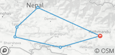  Royal Enfield Motorradtour in Nepal - 6 Destinationen 