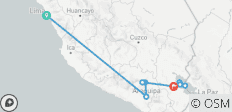  8 TagePeru Südost &amp; Süd:. LimaArequipaTiticacasee - 10 Destinationen 