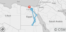  Caïro, Alexandrië, Nijlcruise en Rode Zee ( Hurgada) - 9 bestemmingen 