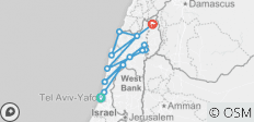  Israel Galilee &amp; Golan Tour - 3 days - 12 destinations 