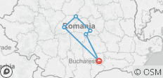  Private two days getaway trip to Brasov, Sighisoara &amp; Sibiu from Bucharest - 6 destinations 