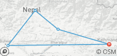  Kathmandu Pokhara Lumbini Tour - 5 destinations 