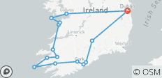  Irland nach Island Kleingruppentour durch Irland - 7 Tage - 15 Destinationen 