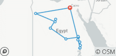  Pakket 15 dagen 14 nachten naar Piramides, Luxor , Aswan &amp; Oase - 16 bestemmingen 