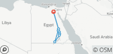  Nil Kreuzfahrt und Pyramiden - 10 Tage, 9 Nächte - 10 Destinationen 