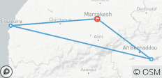  Circuit des joyaux du Maroc au départ de Marrakech - 4 destinations 