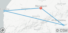 Circuit des joyaux du Maroc au départ de Marrakech - 4 destinations 