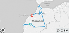  Discover Morocco - 12 Days - 15 destinations 