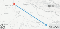  Voyage à Varanasi : Circuit privé de 3 jours au départ de Delhi avec vols et hôtels - 3 destinations 