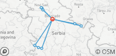  Het beste van Servië in één week - kleine groep - 12 bestemmingen 