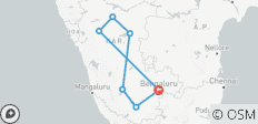  Lo mejor de Karnataka - con Hampi- 9 días - 7 destinos 