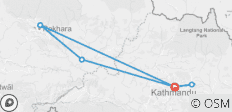  Nepal Entdeckungsreise: Kathmandu und Pokhara - 7 Tage - 6 Destinationen 