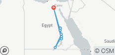  Paquete 11 días 10 noches en crucero de lujo por el Nilo Oberoi Zahra y el Cairo - 12 destinos 