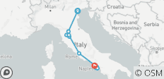  Eco-Comfort - Tour Of Italy By Train - 10 destinations 