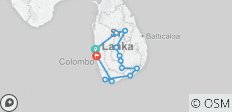  Radreise in Sri Lanka - 12 Destinationen 