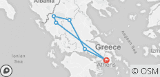  Griechisches Festland Höhepunkte - 6 Destinationen 