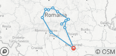  Discover Transylvania from Airport Bucharest - 13 destinations 