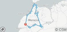  Marokko ab Marrakesch 9 Tage - 18 Destinationen 