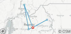  Gorilla Trekking Adventure (with Rwanda-Uganda Experience) - 6 destinations 
