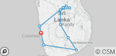  Wildes Sri Lanka &amp; Strand - Familienurlaub (13 Tage) - 13 Destinationen 