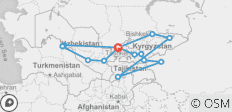  Silk Road Adventure - 15 destinations 