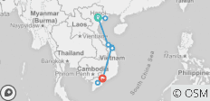  Vietnam Entdeckungsreise - 10 Destinationen 