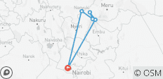  4-daagse Mount Kenya Trek via de Sirimon Route - 6 bestemmingen 