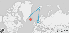  Three Arctic Islands (Southbound), Operated by Quark - 6 destinations 