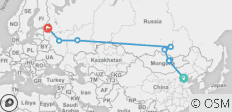  Trans Mongoolse ontdekkingstocht - 8 bestemmingen 