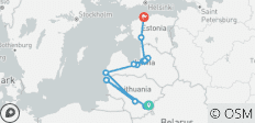  Baltic Capitals Explorer - 10 days - 13 destinations 