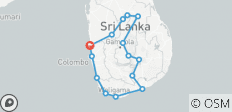  De beste aanraking van Sri Lanka - 15 bestemmingen 