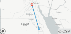  5 dagen Cairo &amp; Luxor (3 bestemmingen) - 3 bestemmingen 