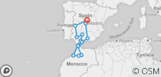  Spanien &amp; Marokko - 16 Destinationen 