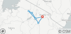  Tansania Flitterwochen Safaris: Lake Manyara Serengeti Ngorongoro Cater &amp;Tarangire Nationalpark - in Zeltlodge (6 Tage) - 6 Destinationen 