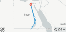  Avontuurlijke reis door het Oude Egypte – 7 dagen - 14 bestemmingen 