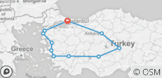  Wonderen van Turkije (winter, 10 dagen) - 11 bestemmingen 