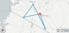  7 Day Majestic Kenya Safari - 5 destinations 