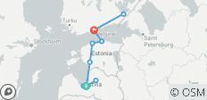  Het beste van de Baltische hoofdsteden in 10 dagen (gegarandeerd vertrek) - 11 bestemmingen 