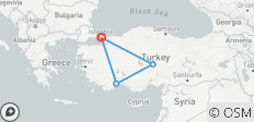  Flitterwochen in der Türkei - 4 Destinationen 