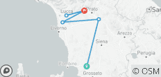  Das Beste der Toskana - 5 Tage Privatrundreise - 6 Destinationen 