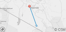  Amboseli Luxus-Safari - 3 Tage - 3 Destinationen 