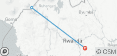  3 Days Rwanda Gorilla Tour - 3 destinations 