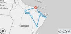  Treasures of Oman Tour - 12 destinations 
